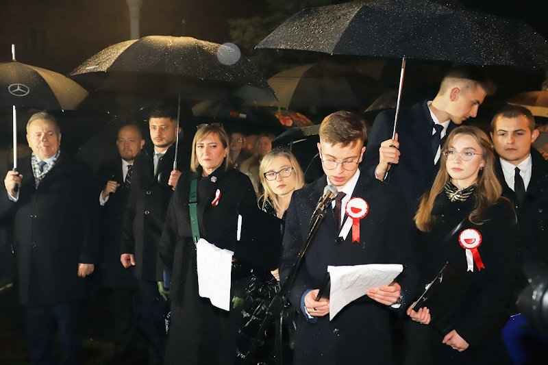 Uroczystość patriotyczna "Olkuszanie dla Niepodległej"